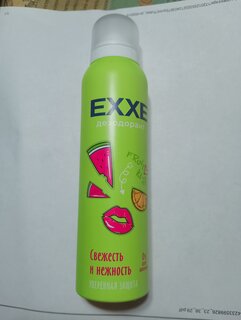 Дезодорант Exxe, Fruit kiss, Свежесть и нежность, для женщин, спрей, 150 мл - фото 4 от пользователя