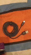 Кабель USB, AVS, MR-33, microUSB, 3 м, черный, A78975S - фото 9 от пользователя