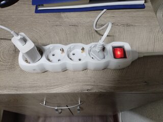 Удлинитель бытовой 4 гнезда, 1.5 м, ПВС, 3х1 мм², с заземлением, 16 А, выключатель, 250 В, TDM Electric, У03В, SQ1303-0110 - фото 3 от пользователя