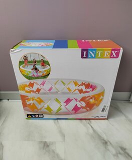 Бассейн надувной Intex, 229х56 см, Карусель, 56494NP, 840 л - фото 1 от пользователя