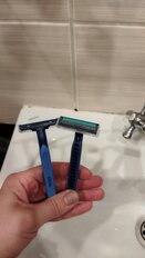 Станок для бритья Gillette, Blue2 Plus, для мужчин, 2 лезвия, 5 шт, одноразовые - фото 3 от пользователя