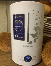 Увлажнитель воздуха Polaris, PUH 6195 TF, 4.5 л, 35 м2, 25 Вт, белый, 018658 - фото 4 от пользователя
