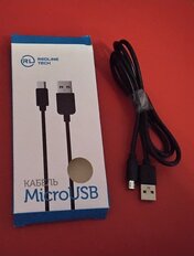 Кабель USB, Red Line, micro USB, 1 м, черный, УТ000002814 - фото 8 от пользователя