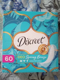 Прокладки женские Discreet, Deo Spring Breeze Trio, ежедневные, 60 шт - фото 1 от пользователя