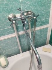 Смеситель для ванны, РМС, с кран-буксой, хром, SL72-143 - фото 1 от пользователя