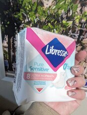 Прокладки женские Libresse, Ultra Pure Sensitive, Normal, дневные, 8 шт, 857599 - фото 6 от пользователя