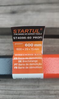 Лом-гвоздодер усиленный, 60х2.9х1.5 см, Startul, ST4096-60 - фото 2 от пользователя