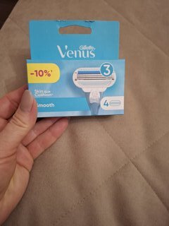 Сменные кассеты для бритв Venus, Smooth, для женщин, 4 шт - фото 4 от пользователя