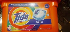 Капсулы для стирки Tide, Все в 1 Pods Color, для цветного белья, 12 шт, капсула 22.8 г - фото 3 от пользователя