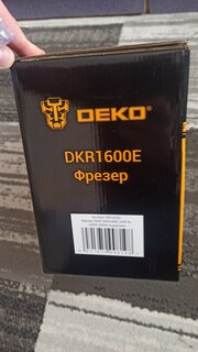 Фрезер Deko, DKR1600E, 1600 Вт, 52 мм, цанга 6-8мм - фото 1 от пользователя