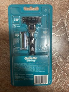 Станок для бритья Gillette, Mach3, для мужчин, 3 лезвия, 2 сменные кассеты - фото 3 от пользователя