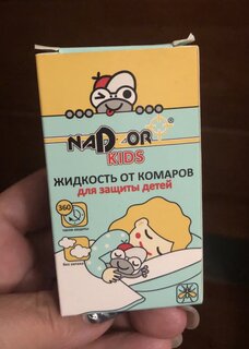 Репеллент от комаров, жидкость для фумигатора, для детей, Nadzor - фото 1 от пользователя