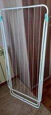Сушилка для белья напольная, 10 м, 83х55х105 см, 8 прутьев, 10 кг, Nika, СБ3Б - фото 1 от пользователя