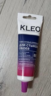 Клей для стыков обоев, Kleo, Strong, 80 кв.м., 80 г, туба, 080 стыки - фото 8 от пользователя