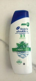 Шампунь Head &amp; Shoulders, 2в1 Ментол, против перхоти, 200 мл - фото 3 от пользователя