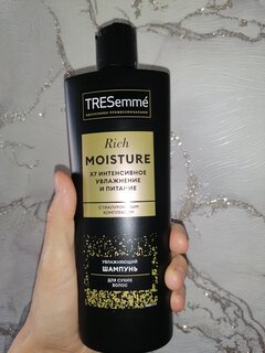 Шампунь TRESemme, Rich Moisture Увлажняющий, для сухих волос, 400 мл - фото 1 от пользователя