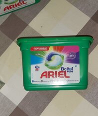 Капсулы для стирки Ariel, Pods Все-в-1 Color, 18 шт, капсула 22.8 г - фото 1 от пользователя