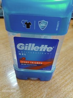 Дезодорант Gillette, Triumph Sport, для мужчин, гель, 70 мл - фото 1 от пользователя