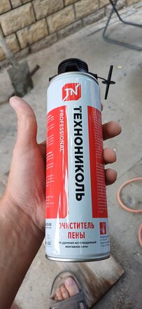 Очиститель от монтажной пены, 0.5 л, Технониколь - фото 8 от пользователя