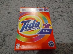 Стиральный порошок Tide, 0.45 кг, автомат, для цветного белья, Color - фото 2 от пользователя