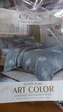 Постельное белье 2-спальное, простыня 200х220 см, 2 наволочки 70х70 см, пододеяльник 175х215 см, Cleo, полисатин, коллекция Art Color, 20/277-AC - фото 8 от пользователя