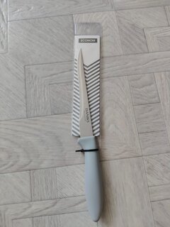 Нож кухонный Daniks, Эконом, филейный, нержавеющая сталь, 15 см, рукоятка пластик, YW-A054-BO - фото 7 от пользователя
