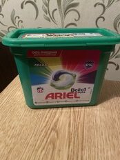 Капсулы для стирки Ariel, Pods Все-в-1 Color, для цветного белья, 23 шт, капсула 23.8 г - фото 6 от пользователя