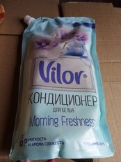 Кондиционер для белья Vilor, 1 л, Утренняя свежесть - фото 9 от пользователя