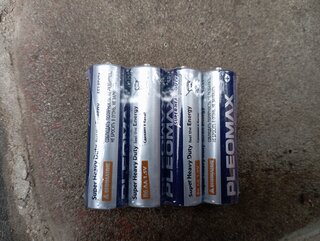 Батарейка Pleomax, АА (R6, 15D), Super heavy duty Samsung, солевая, 1.5 В, спайка, 4 шт - фото 5 от пользователя