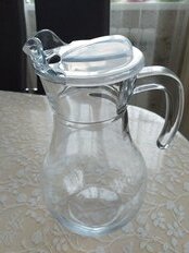 Кувшин стекло, 1.8 л, с крышкой, Pasabahce, Bistro, 43934B - фото 5 от пользователя