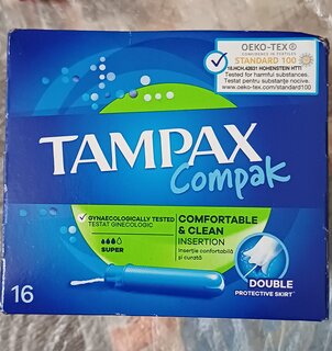 Тампоны Tampax, Compak Super, 16 шт, TM-83730736 - фото 2 от пользователя