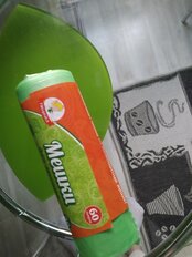 Пакеты для мусора 60 л, 20 шт, 18 мкм, особопрочные, с завязками, Марья Искусница, 0086, желтые - фото 1 от пользователя
