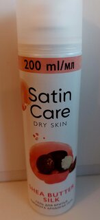 Гель для бритья женский, Satin Care, увлажняющий с Маслом Ши, 200 мл, 0050012073 - фото 9 от пользователя