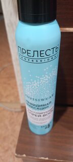 Спрей-воск для волос Прелесть Professional, Невесомый, 200 мл - фото 2 от пользователя