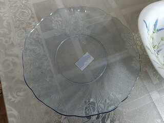 Тарелка обеденная, стекло, 23 см, круглая, Marmaris Blumarine, 50291-06 - фото 2 от пользователя