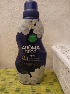 Гель для стирки Aroma Drop, 1 л, универсальный, Жасмин и Ветивер 2в1 - фото 2 от пользователя