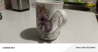 Кружка фарфор, 330 мл, Irises, Lefard, 425-155 - фото 3 от пользователя