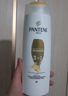 Шампунь, бальзам-ополаскиватель для сухих и поврежденных волос, Pantene Pro-V, 3в1 Интенсивное восстановление, 360 мл - фото 6 от пользователя