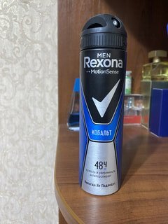 Дезодорант Rexona, Cobalt, для мужчин, спрей, 150 мл - фото 9 от пользователя