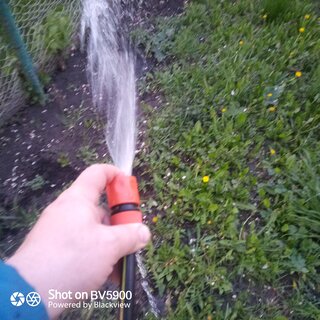 Шланг поливочный, 1/2 '', внутренний d15 мм, 15 атм, армированный, 25 м, 3 слоя, Клевер, Люкс, ПВХ, черно-желтый - фото 2 от пользователя