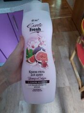 Гель для душа Вiтэкс, Exotic Fresh Инжир и сакура, 515 мл - фото 3 от пользователя