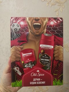 Набор подарочный для мужчин, Old Spice, Wolfthorn, дезодорант стик 50 мл + гель для душа 250 мл - фото 8 от пользователя