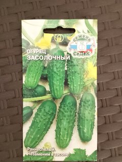 Семена Огурец, Засолочный, 0.3 г, цветная упаковка, Седек - фото 8 от пользователя