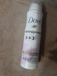 Дезодорант Dove, Invisible Dry, для женщин, спрей, 150 мл - фото 4 от пользователя