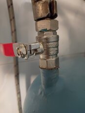 Кран для воды, 1/2&quot;, г-ш, ручка, Эконом, РМС - фото 2 от пользователя