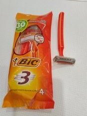 Станок для бритья Bic, Sensitive, для мужчин, 3 лезвия, 4 шт, одноразовые, 8729022 - фото 6 от пользователя