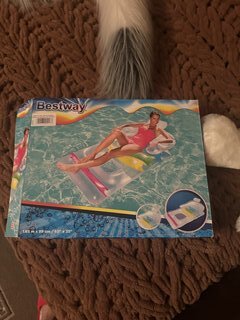 Шезлонг для отдыха на воде 165х89 см, Bestway, 43011B/43011 - фото 2 от пользователя