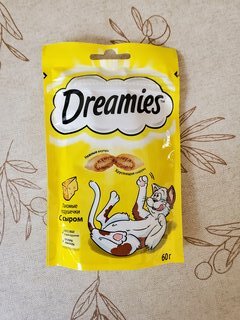 Корм для животных Dreamies, 60 г, для кошек, лакомство, с сыром, 52354 - фото 8 от пользователя