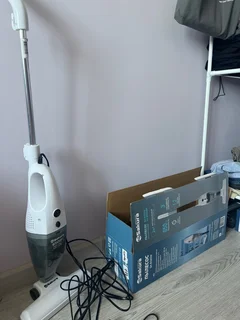 Пылесос вертикальный, Sakura, SA-8320W, 650 Вт, с контейнером, 1.2 л, сухая уборка, бело-серый - фото 1 от пользователя