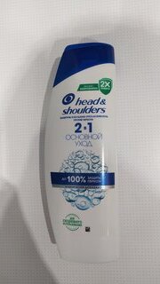 Шампунь Head &amp; Shoulders, 2в1 Основной уход, против перхоти, 400 мл - фото 2 от пользователя